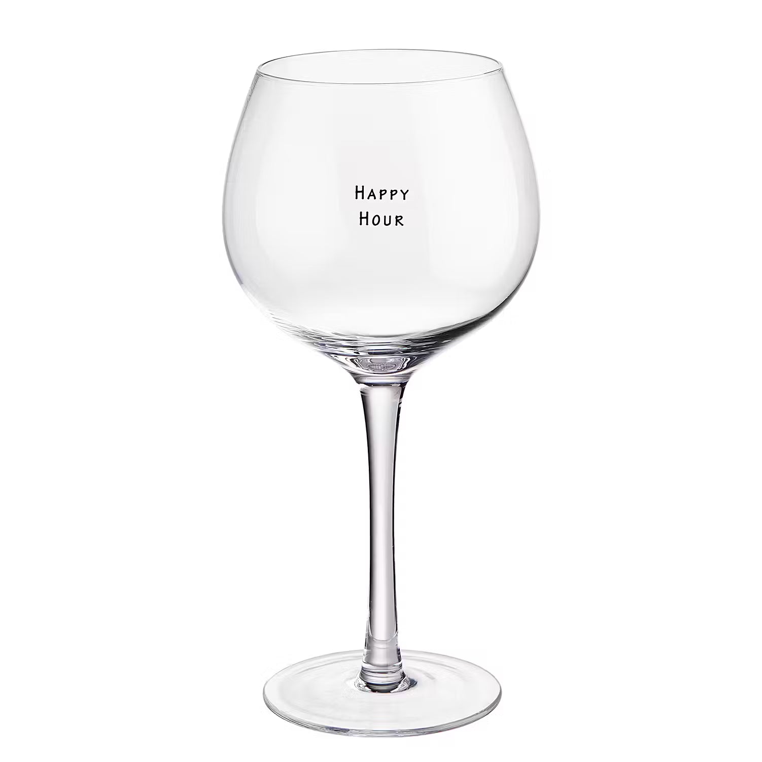 HAPPY HOUR Ginglas 6er-Set - Glas - Transparent
