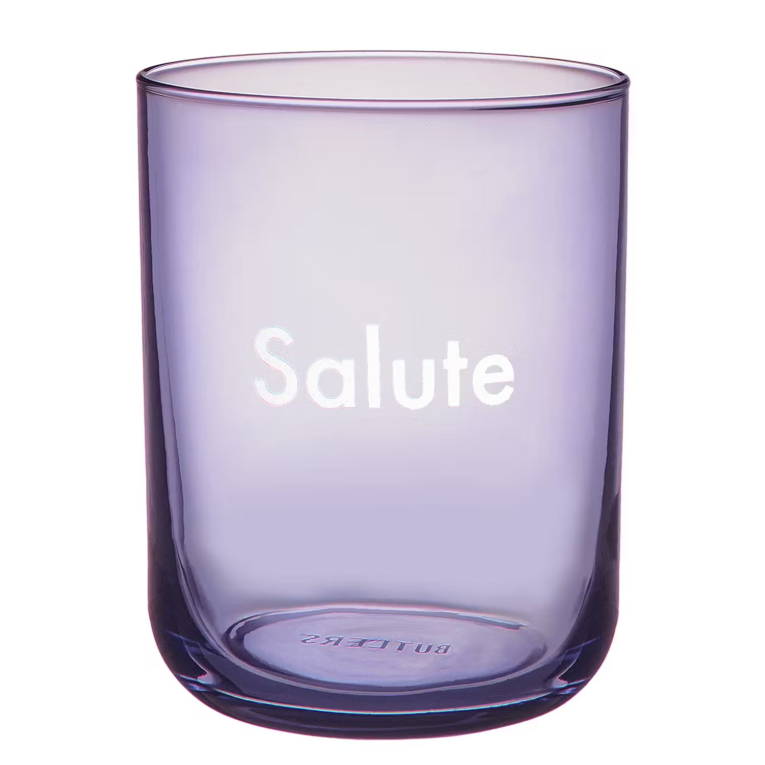 COLORATA Trinkglas Salute 6er-Set - Glas - Lila