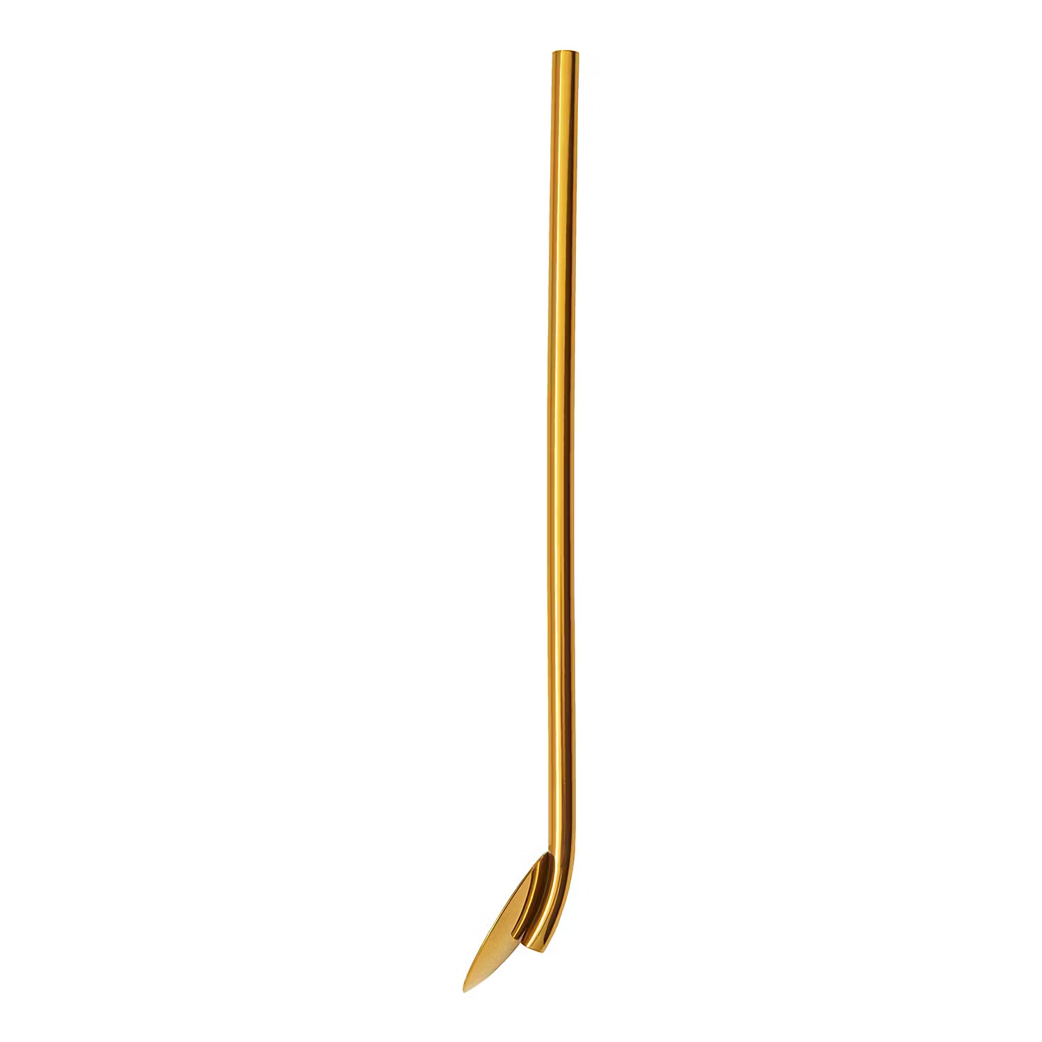 SIP & SPOON Trinklöffel 8er-Set - Edelstahl - Gold