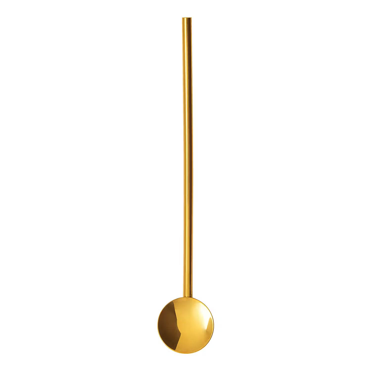 SIP & SPOON Trinklöffel 8er-Set - Edelstahl - Gold
