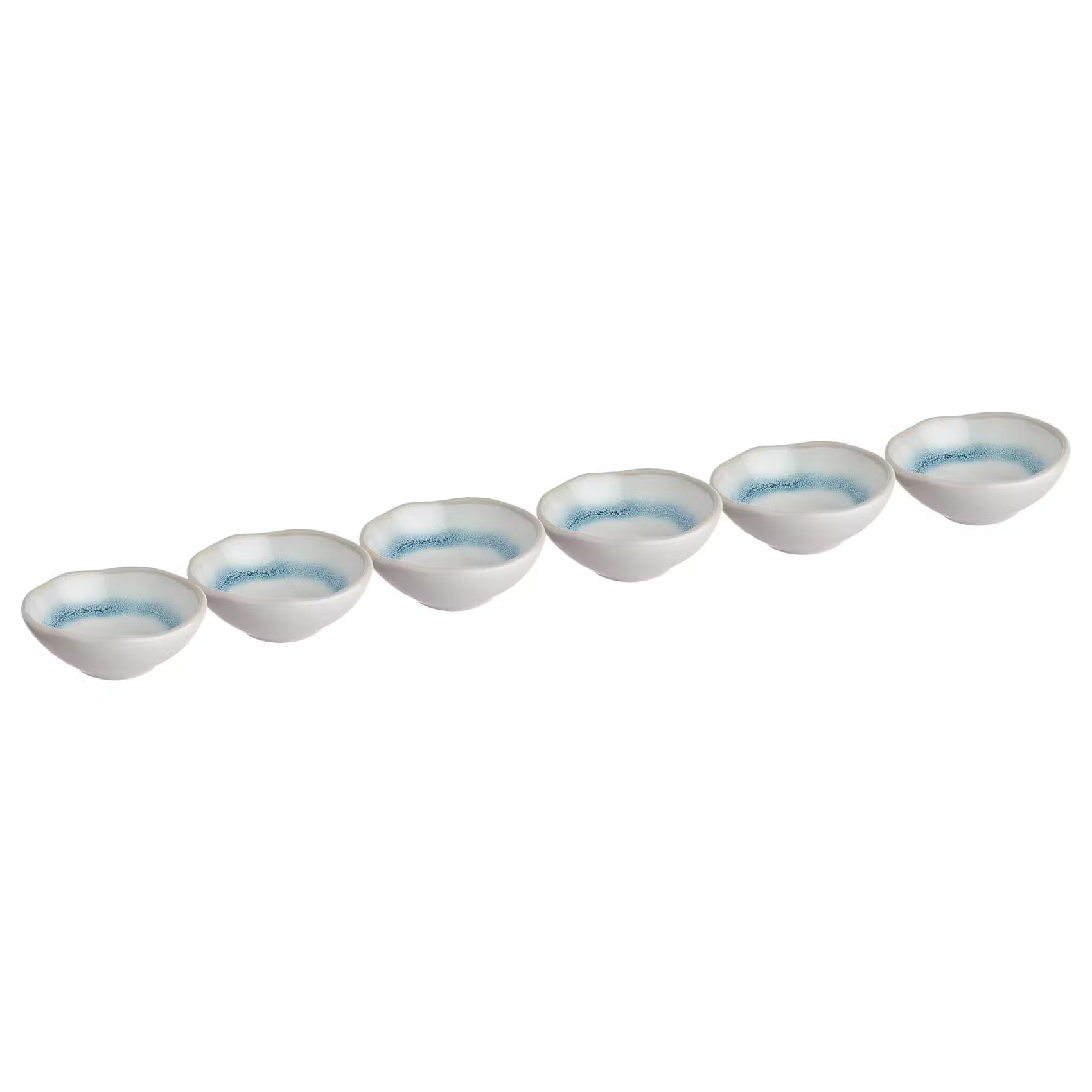 ARTISAN Dipschale 6er-Set - Steinzeug - Petrol