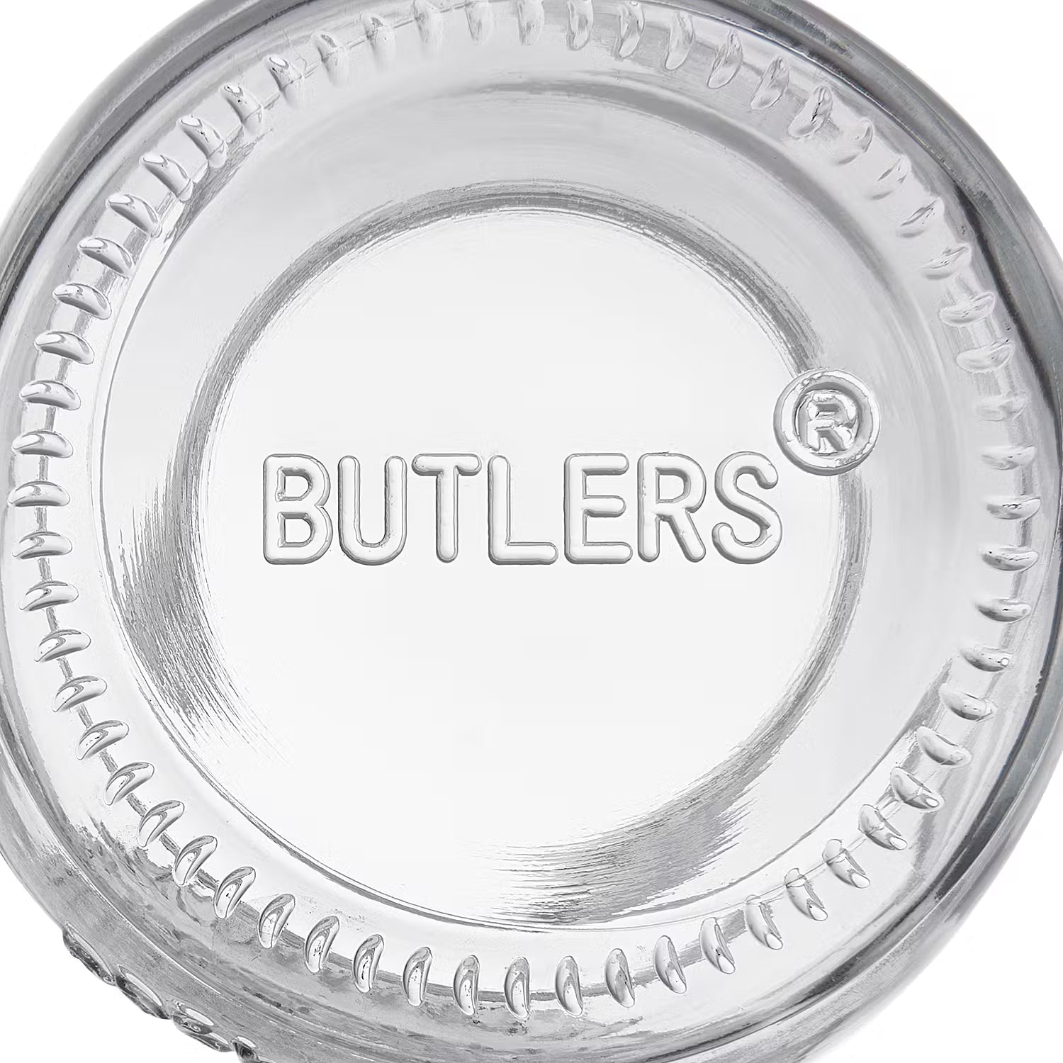MASON'S Aufbewahrungsglas 6er-Set - Glas / Blech - Transparent - Fassungsvermögen: 1 L