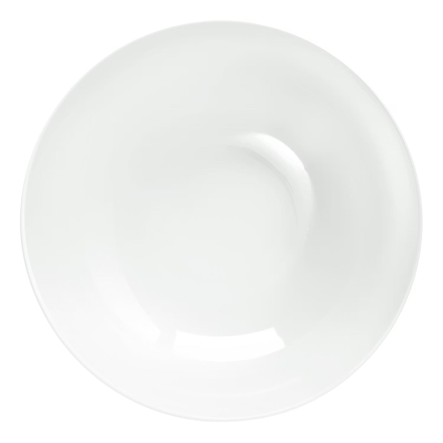 PURO Salatschale 6er-Set - Qualitätsporzellan - Weiß - Fassungsvermögen: 1.5 L