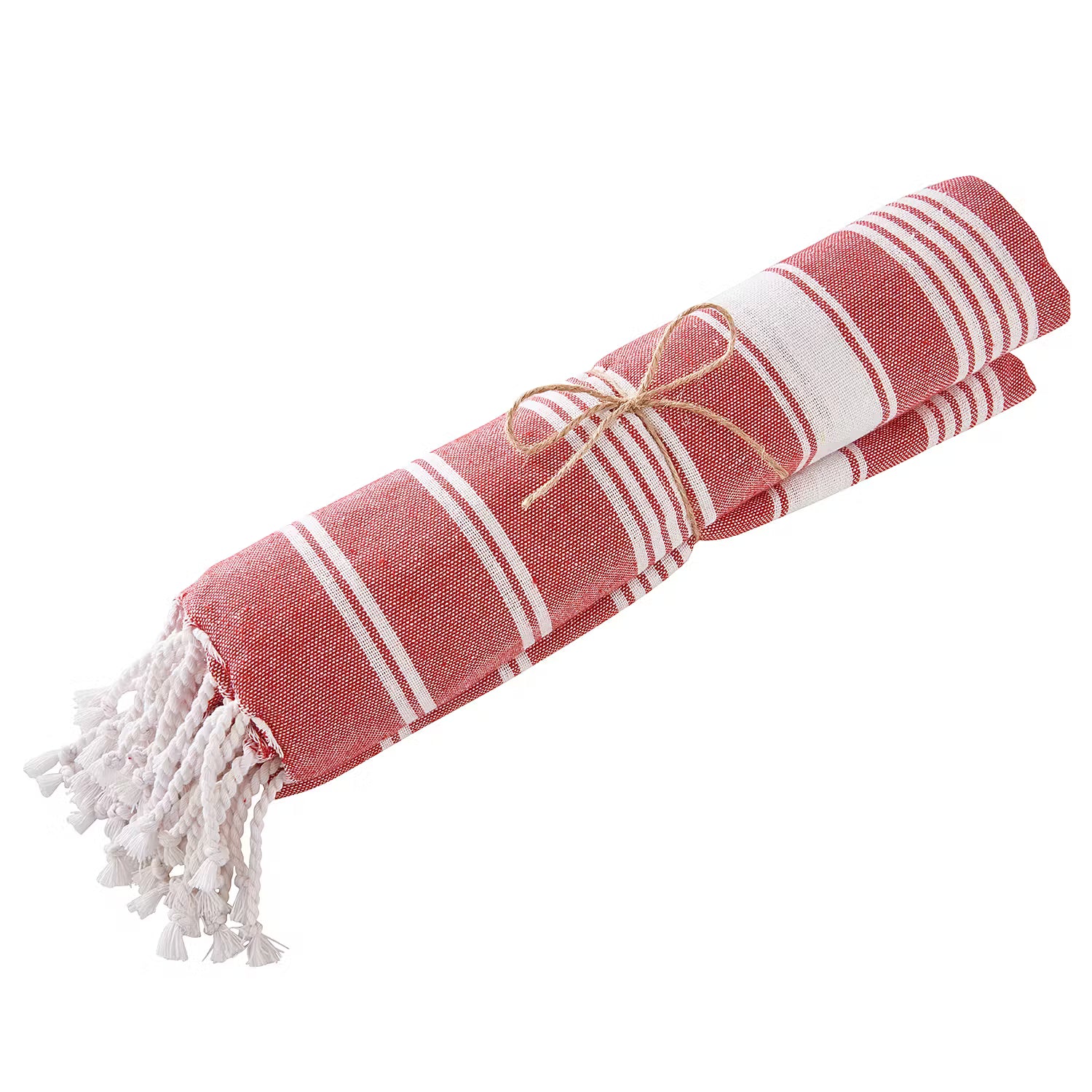 SURFSIDE Hamamtuch 5er-Set - Baumwolle - Rot