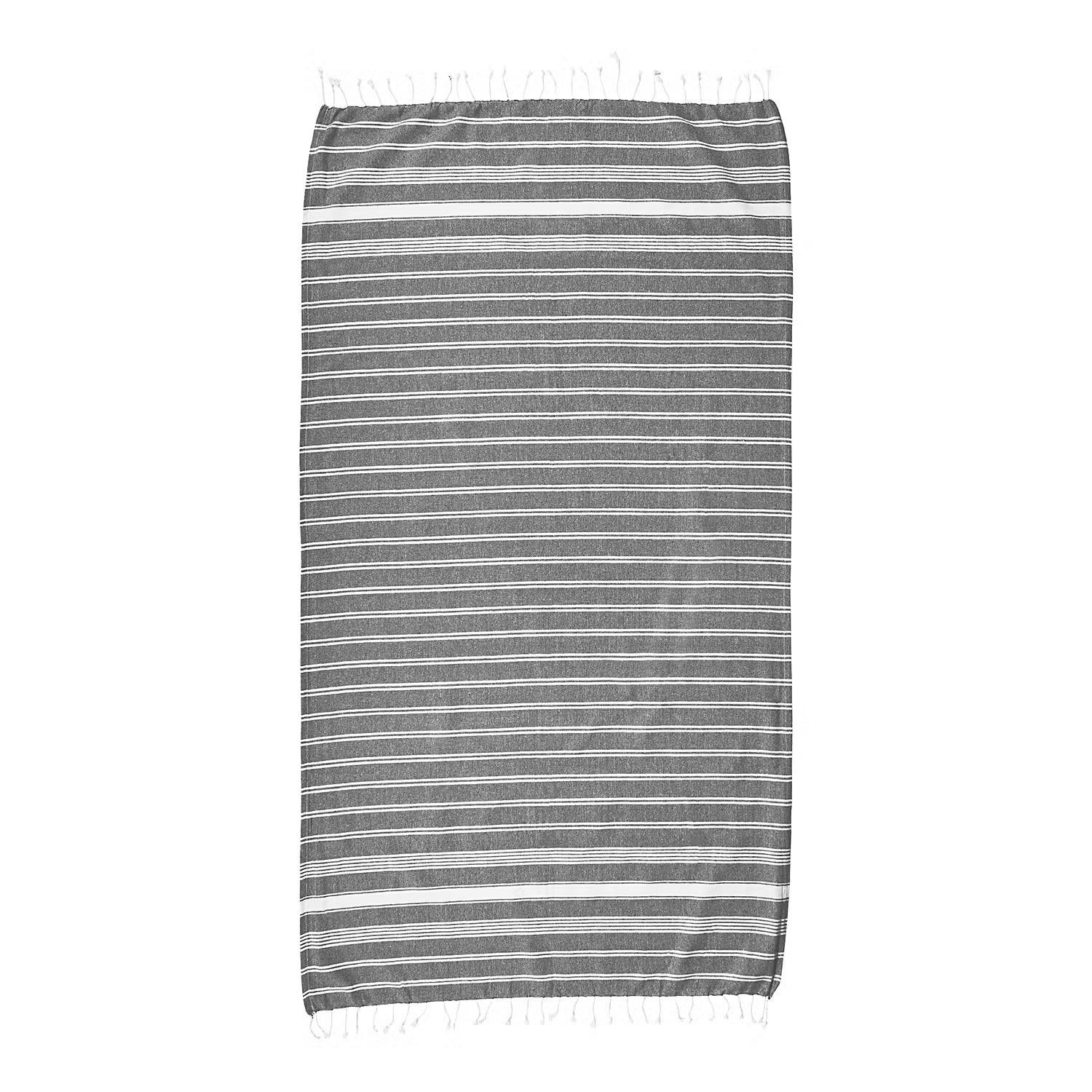 SURFSIDE Hamamtuch 5er-Set - Baumwolle - Anthrazit