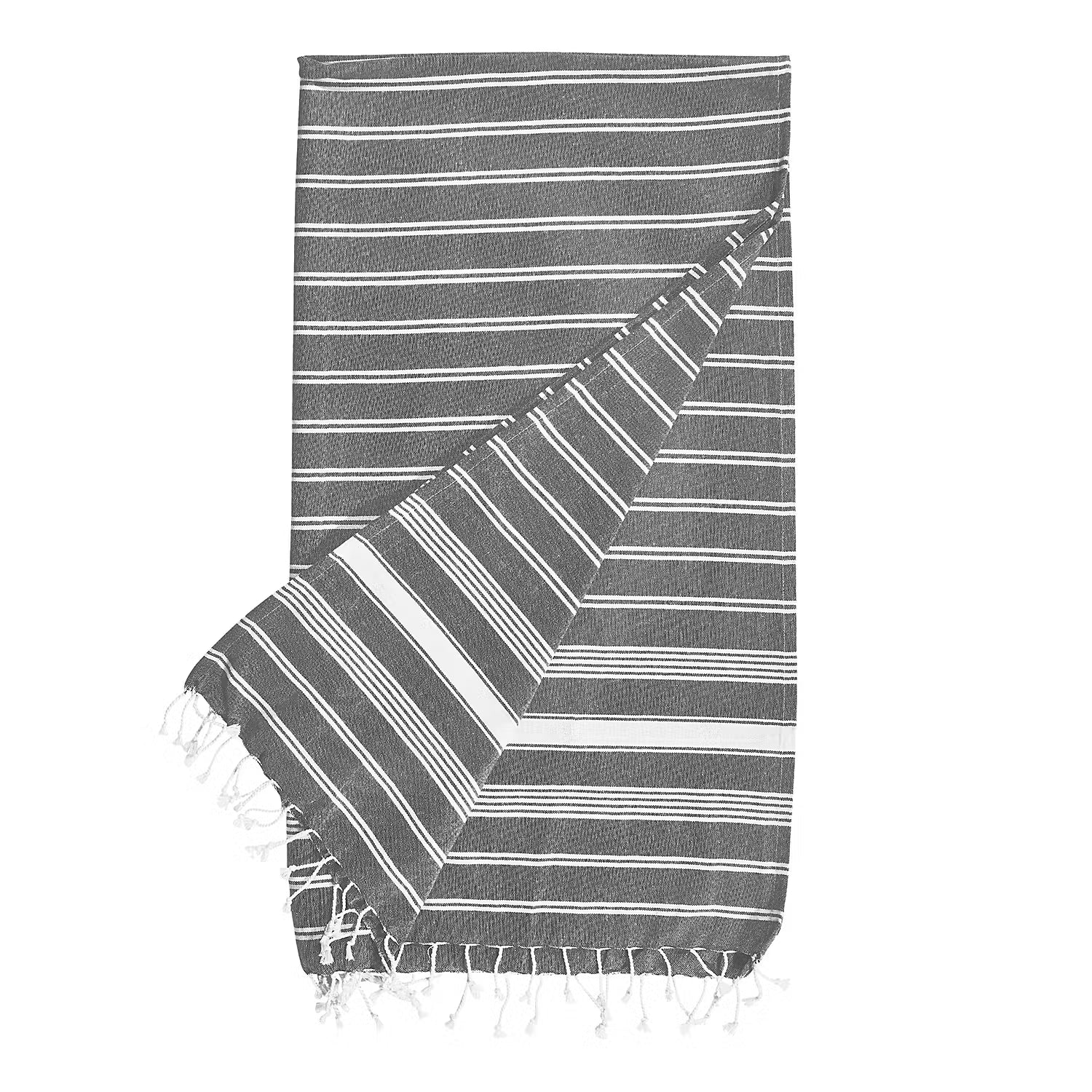 SURFSIDE Hamamtuch 5er-Set - Baumwolle - Anthrazit