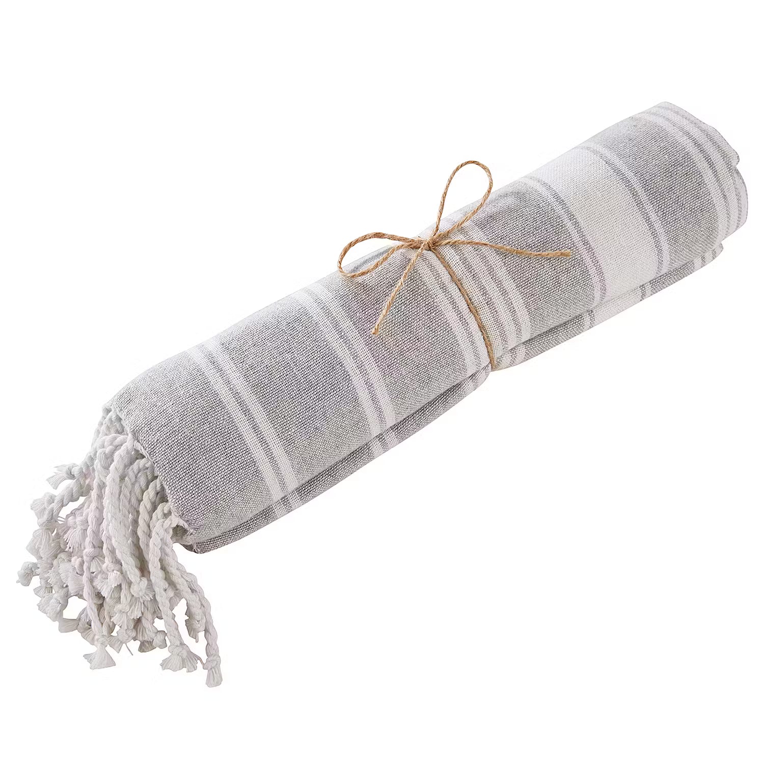 SURFSIDE Hamamtuch 5er-Set - Baumwolle - Lichtgrau