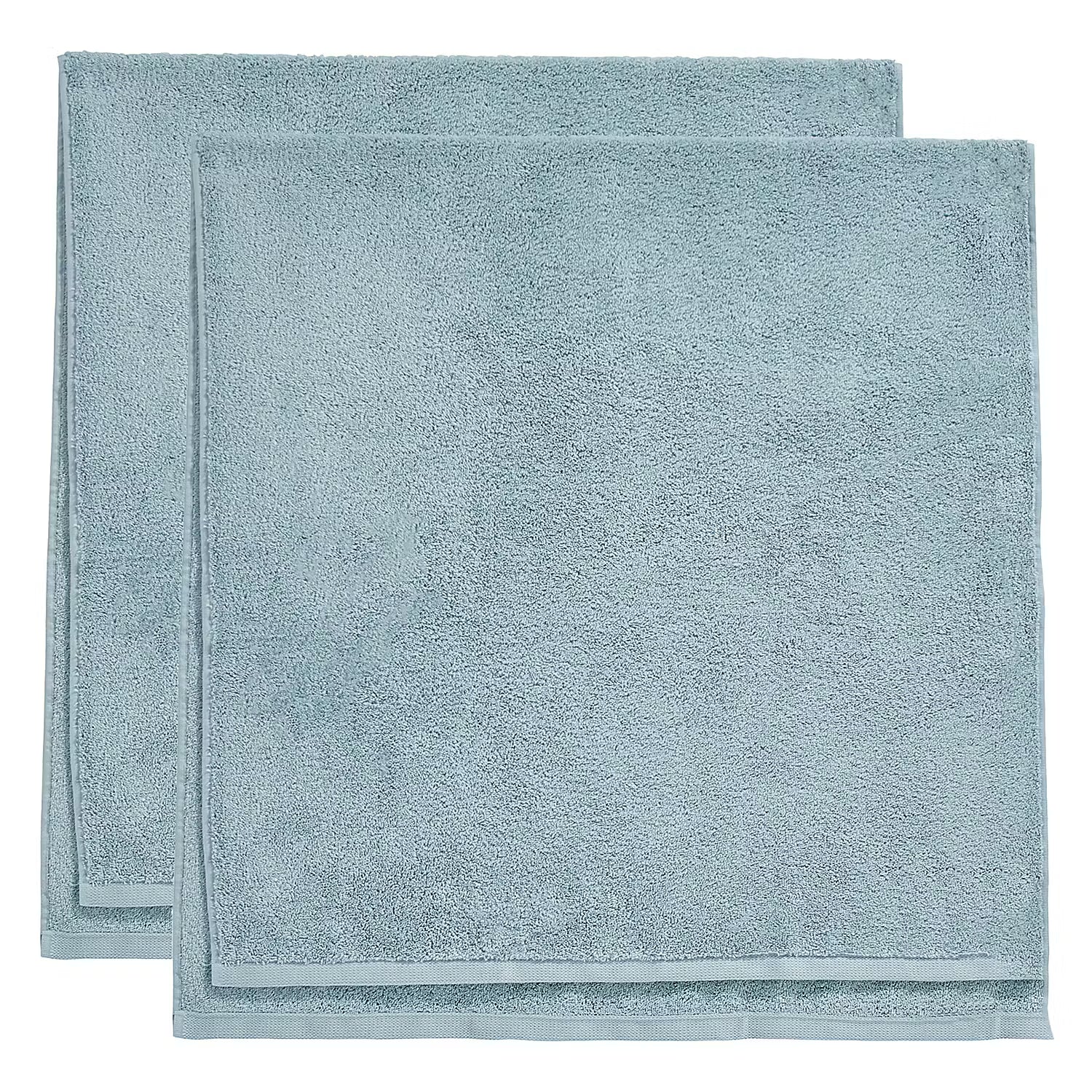 FABULOUS Duschhandtuch 2er-Set - Baumwolle - Hellblau
