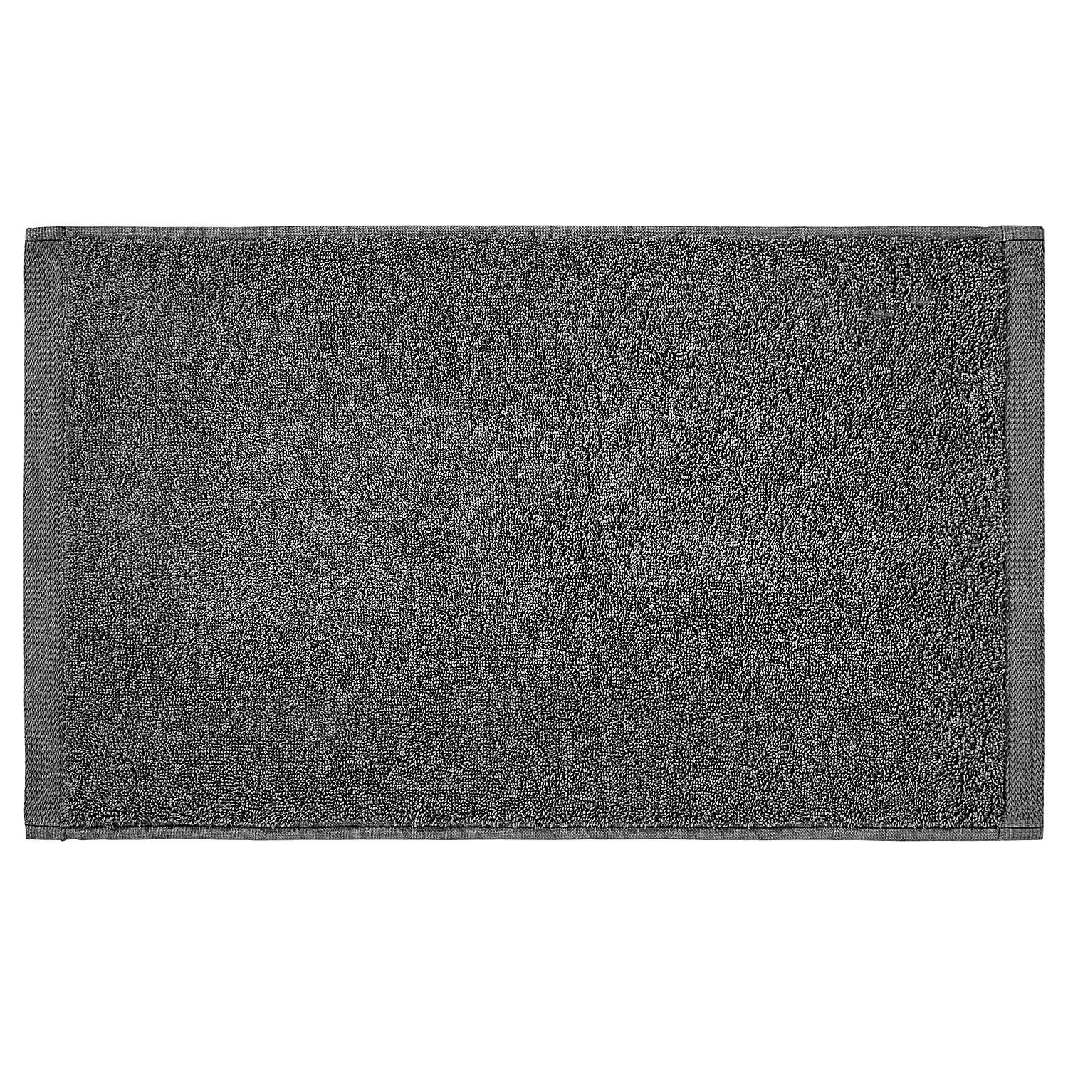 FABULOUS Gästehandtuch 4er-Set - Baumwolle - Anthrazit
