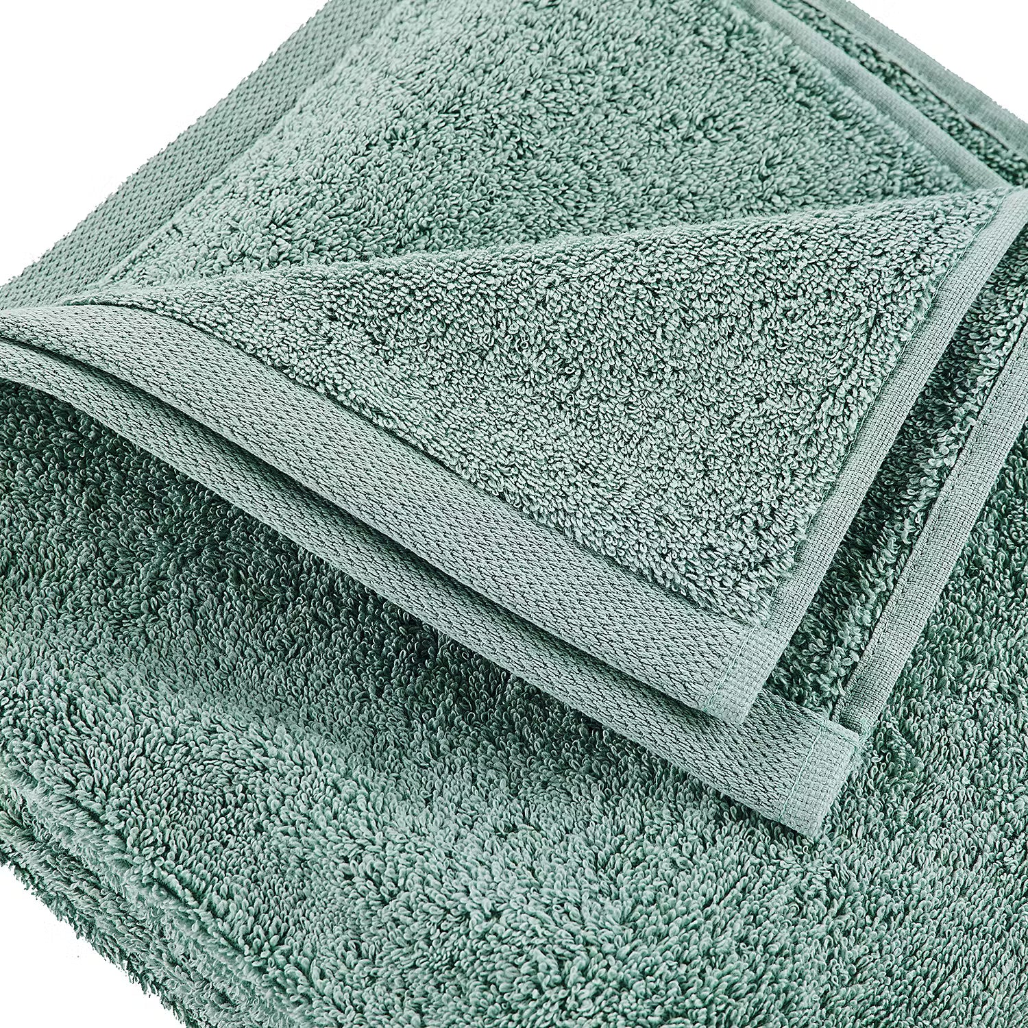 FABULOUS Gästehandtuch 4er-Set - Baumwolle - Mint