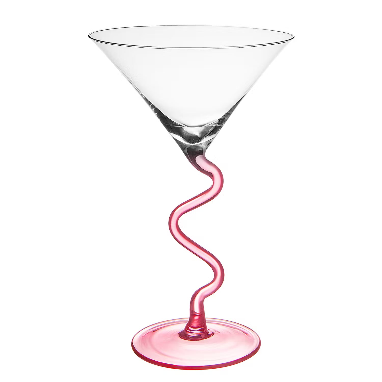 CANTARE Martiniglas 4er-Set - Glas - Pink