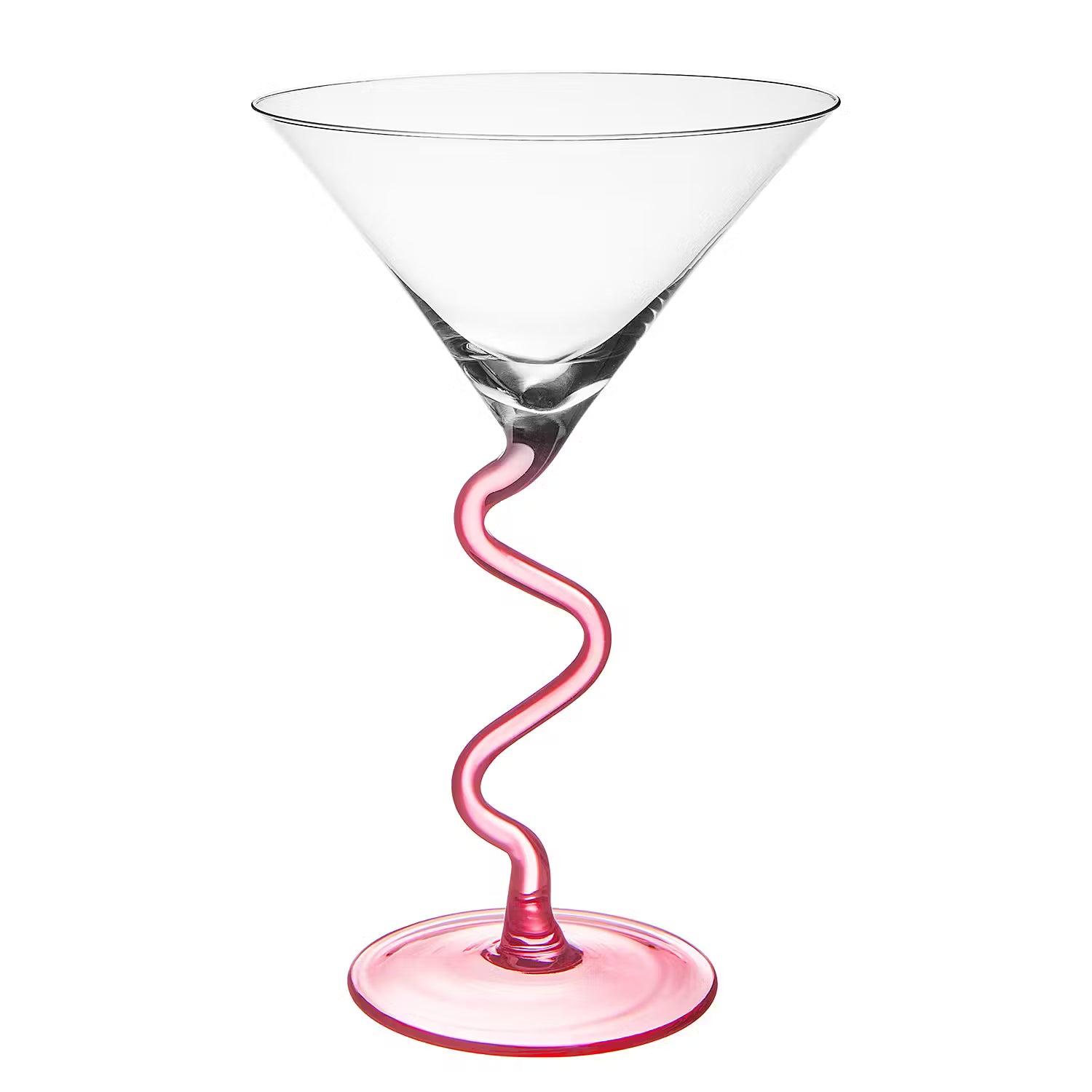 CANTARE Martiniglas 4er-Set - Glas - Pink