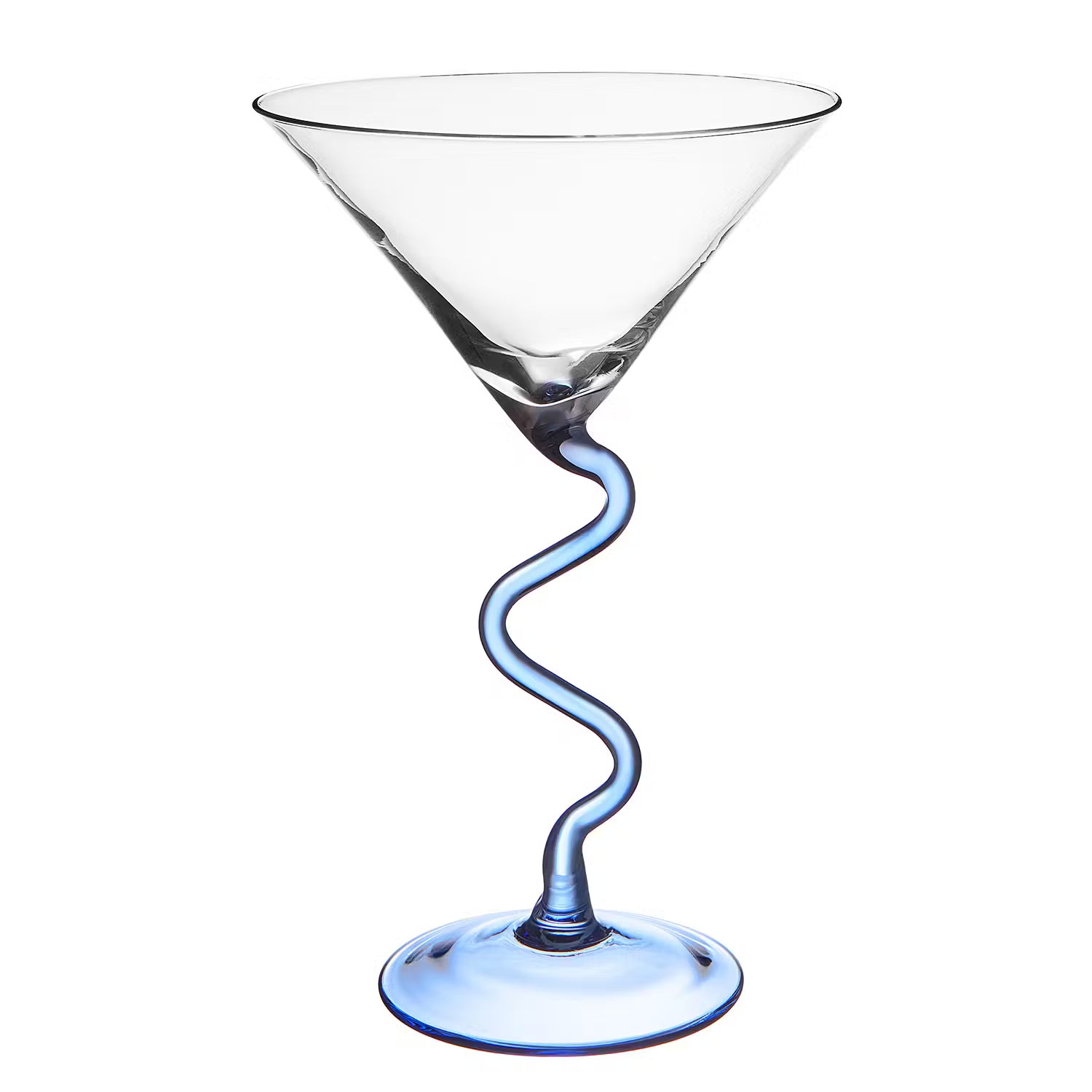 CANTARE Martiniglas 4er-Set - Glas - Dunkelblau