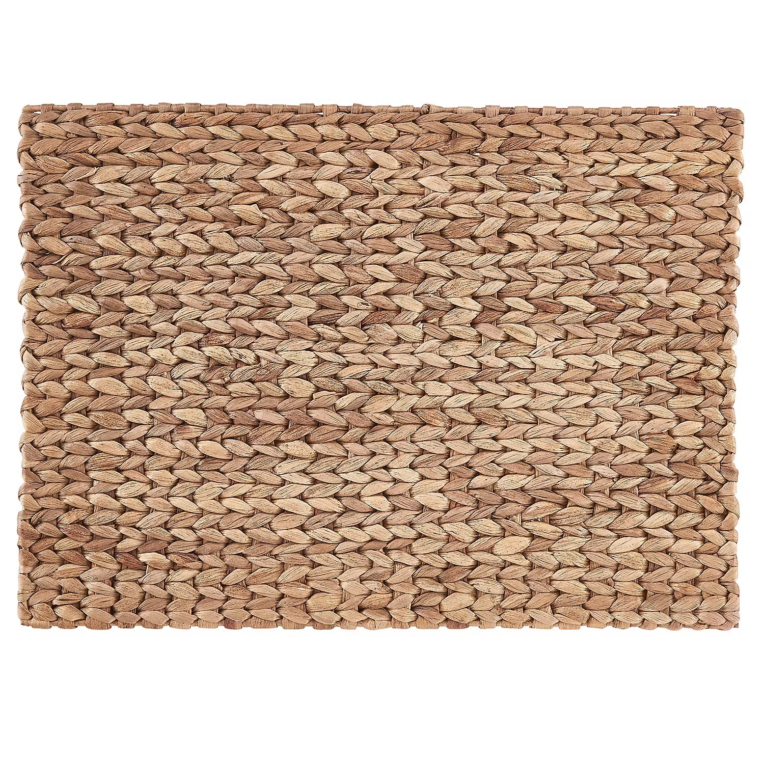 NATURAL TWIST Platzset 6er-SEt - Wasserhyazinthe / Metall - Natur