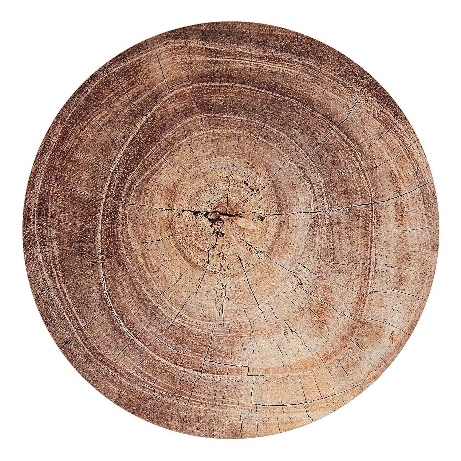 CORKWOOD Tischset Holzoptik 6er-Set - MDF / Kork - Braun