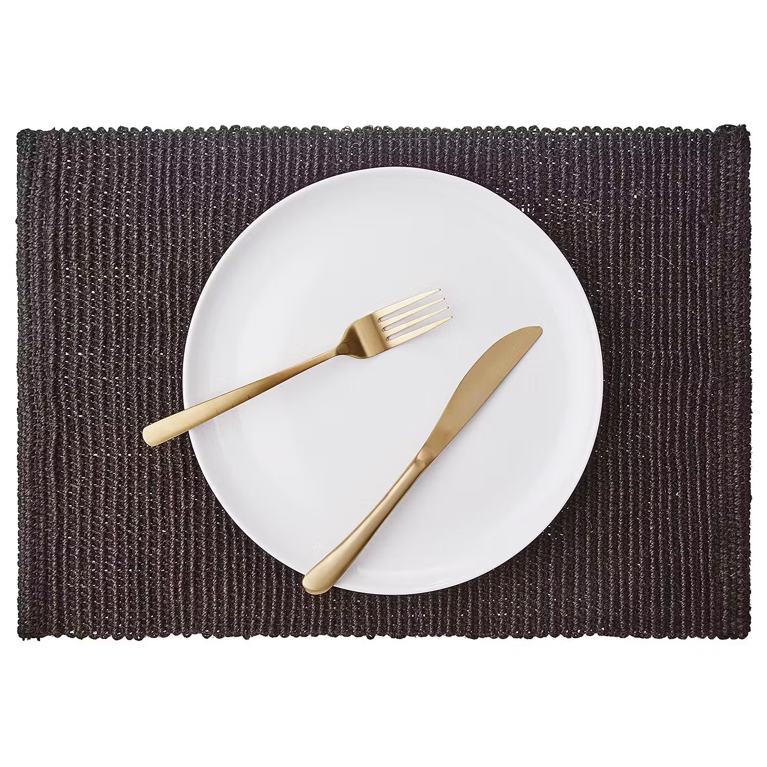 FARMHOUSE Platzset 4er-Set - Jute - Anthrazit