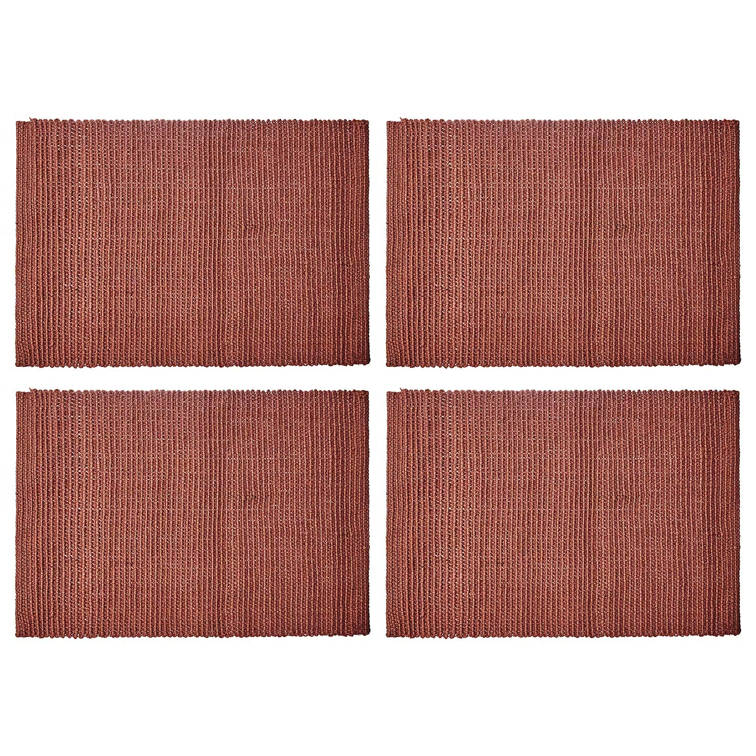 FARMHOUSE Platzset 4er-Set - Jute - Orange