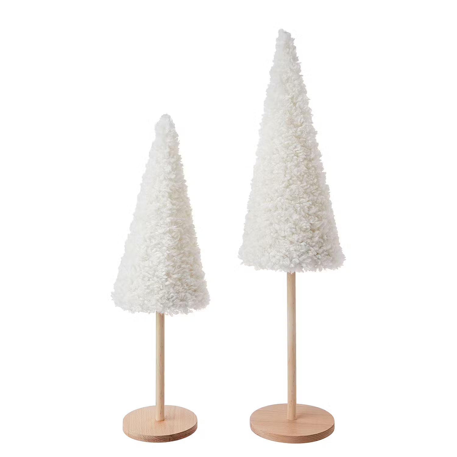 WOODY FOREST Deko-Tanne mit Plüsch