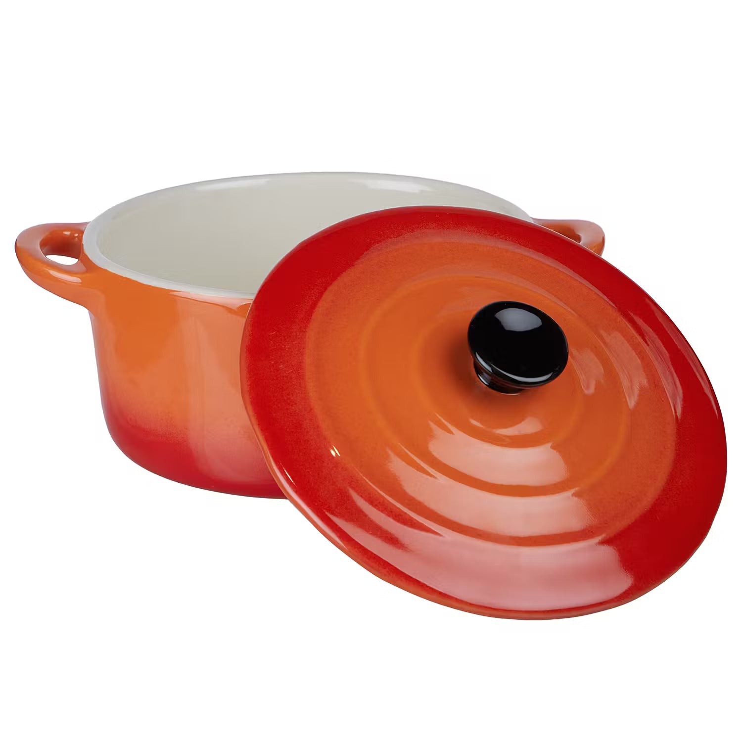 C'EST SI BON Mini-Auflaufform 4er-Set - Steinzeug - Orange