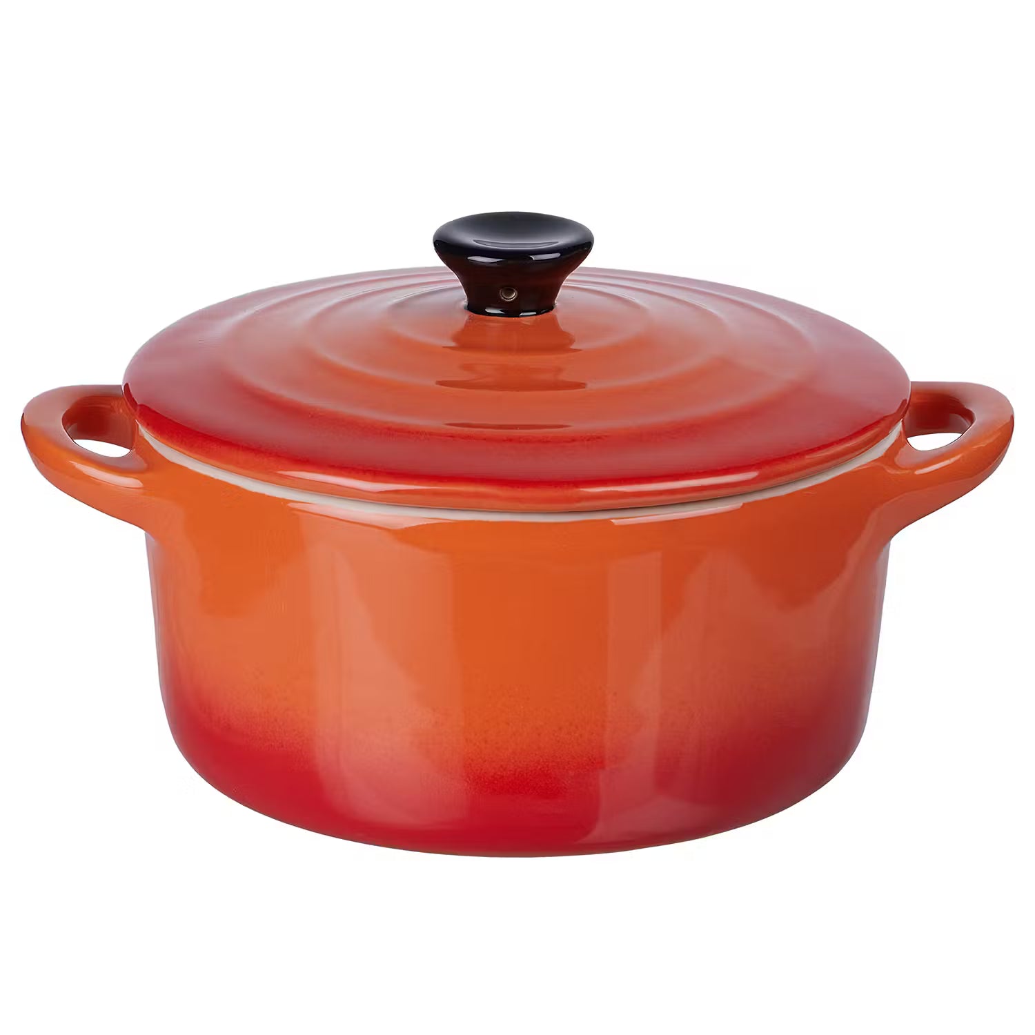 C'EST SI BON Mini-Auflaufform 4er-Set - Steinzeug - Orange