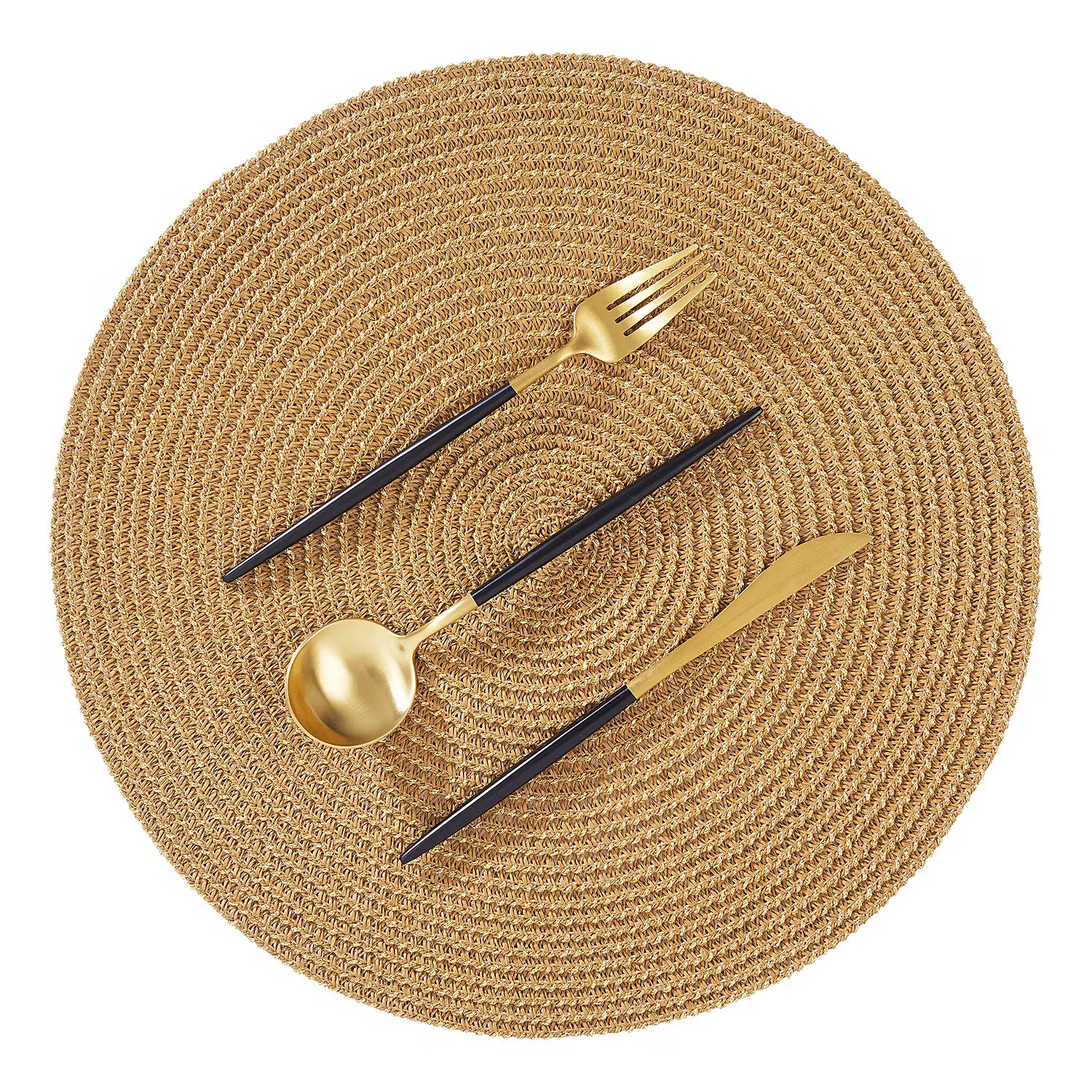 AMBIENTE Tischset 6er-Set - Polypropylen / Polyethylenterephthalat - Beige