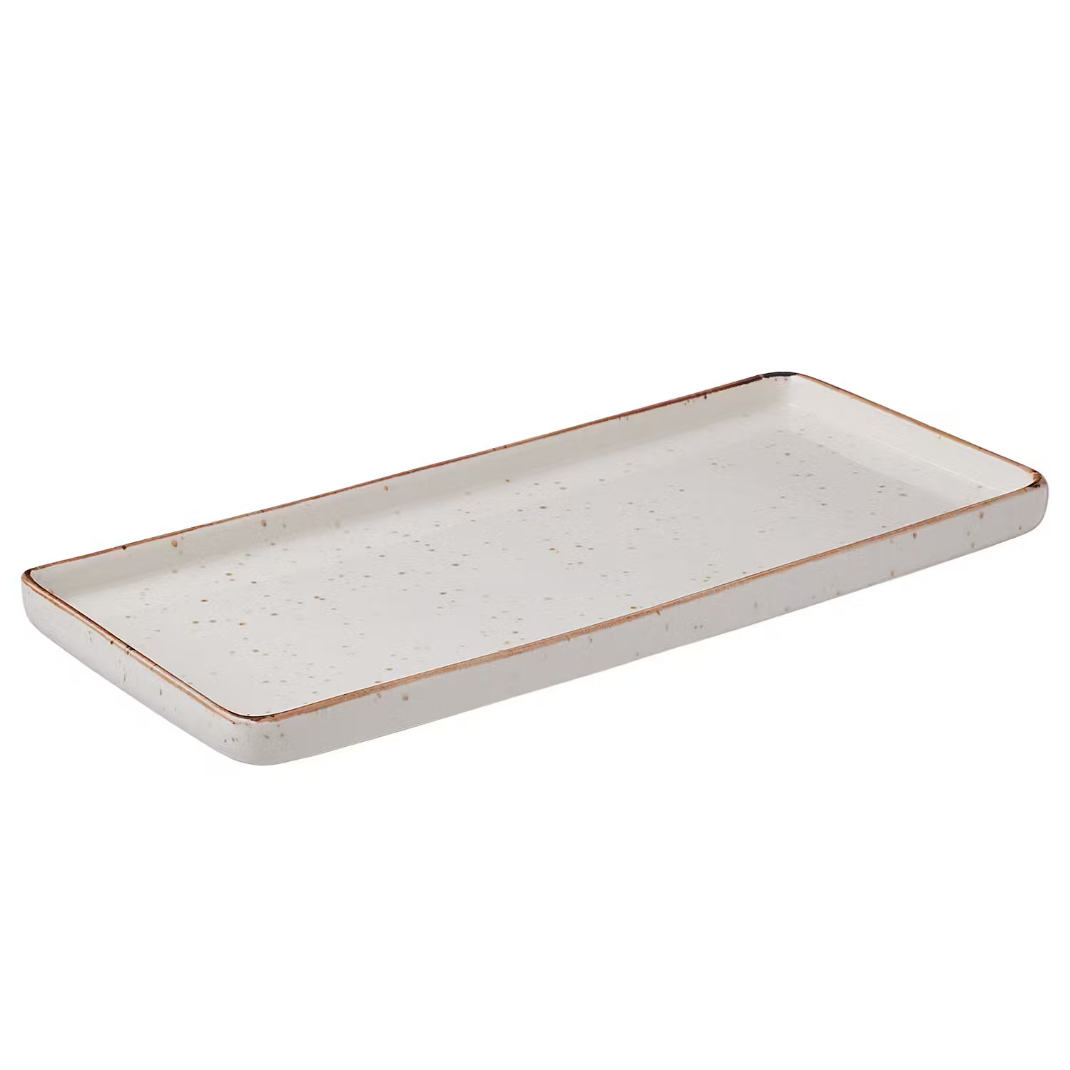FINCA Dinnerteller 4er-Set - Porzellan - Weiß - 15 x 34 cm