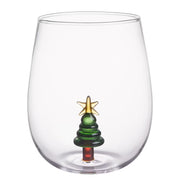 MERRY & JOY Trinkglas Tanne