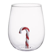 MERRY & JOY Trinkglas Candy Cane