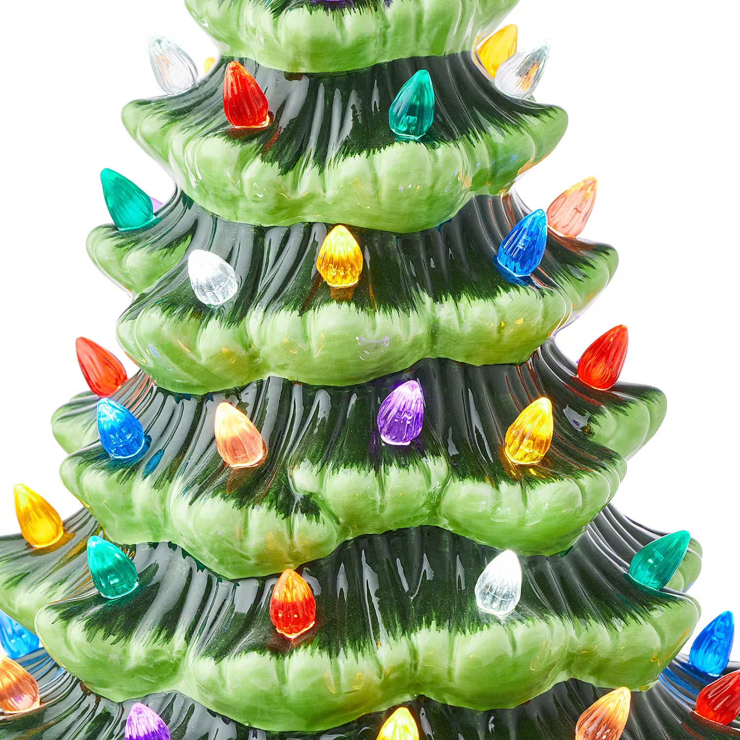X-MAS LED Deko-Tanne - Dolomit  / Kunststoff - Grün