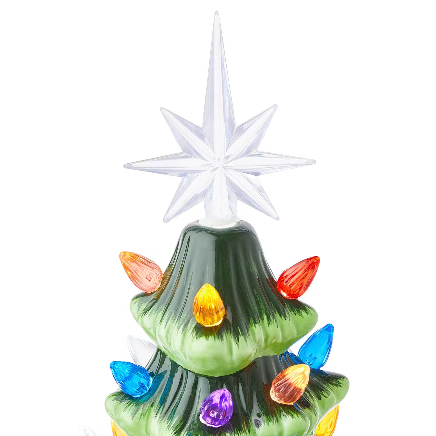 X-MAS LED Deko-Tanne - Dolomit  / Kunststoff - Grün