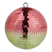 DISCO Spiegelkugel - Polystyrene /  Glas / Eisen - Pink - Durchmesser: 18 cm