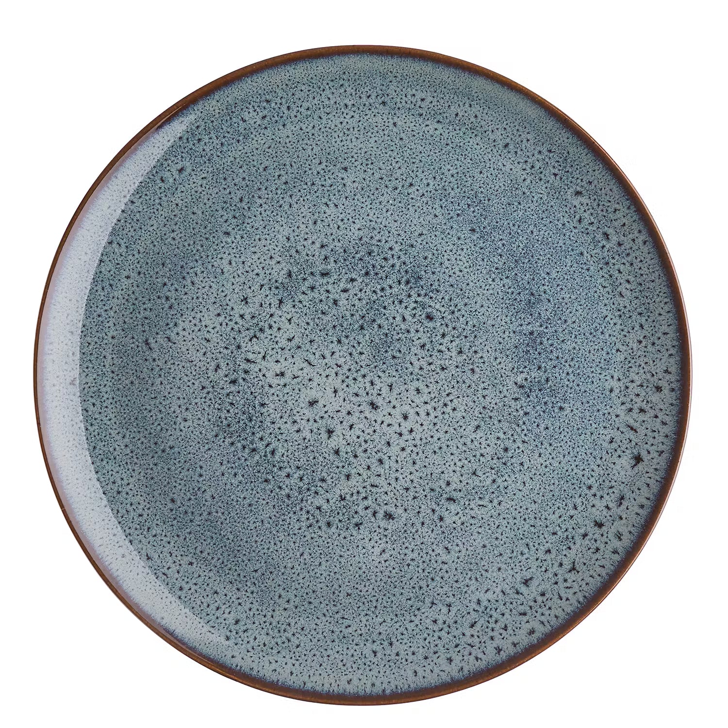 COSMOS Teller 6er-Set - Steinzeug - Blau - Durchmesser: 28 cm