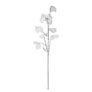 FLORISTA Silberblatt Glitzer - Polyethylen - Weiß