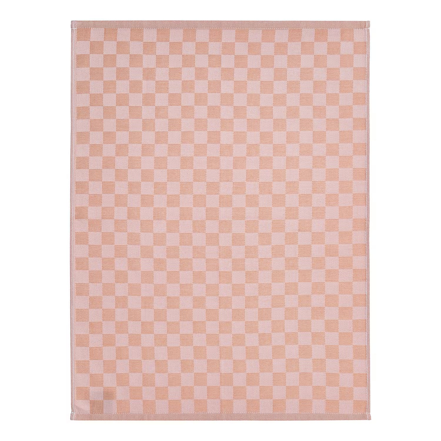 CHECKER STYLE Küchentuch 3er-Set - Baumwolle - Beige