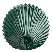 LEAF Vase Palmblatt - Dolomit - Grün
