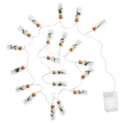 URBAN JUNGLE LED-Lichterkette Einmachgläser - Glas, PVC, Kupfer - Transparent
