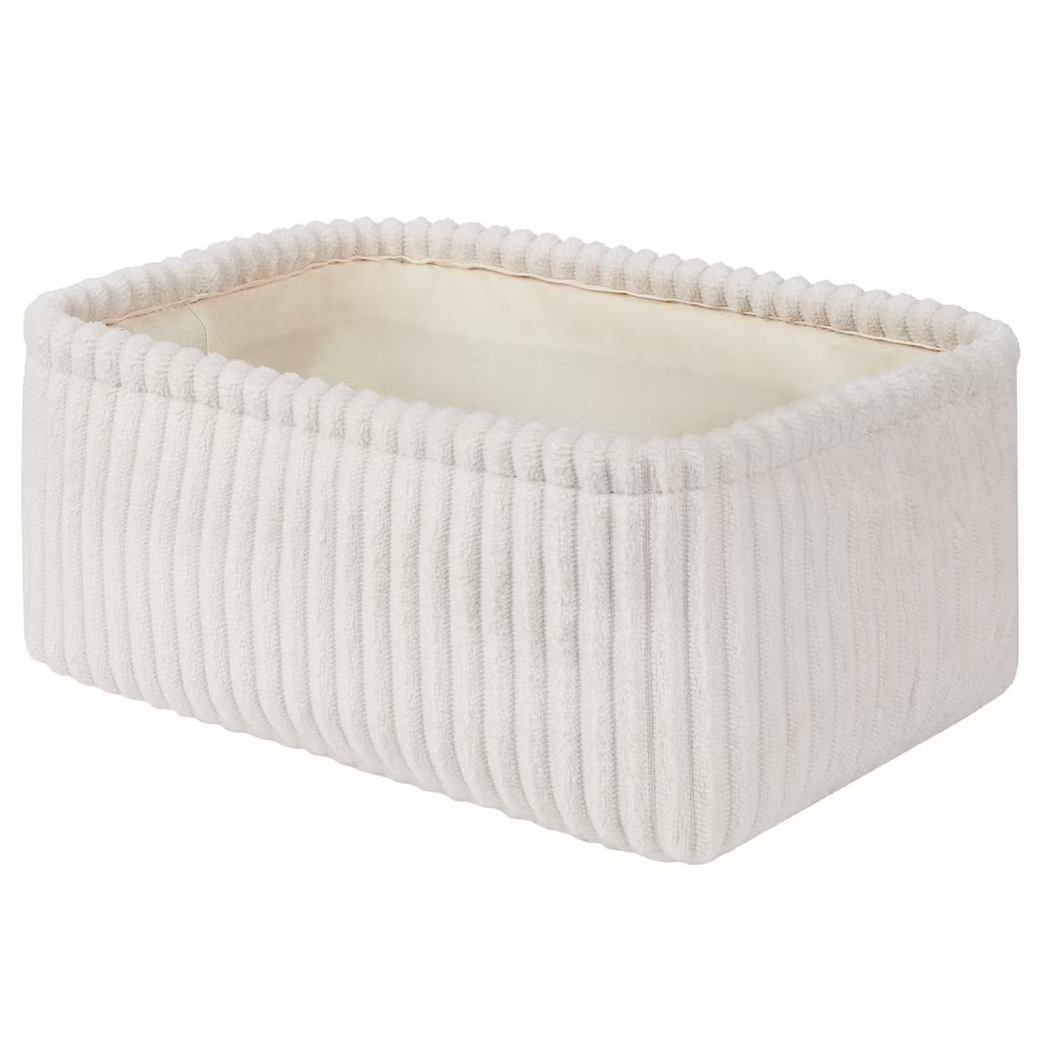 LORD OF CORD Korb - Polyester - Beige - 20 x 27 cm