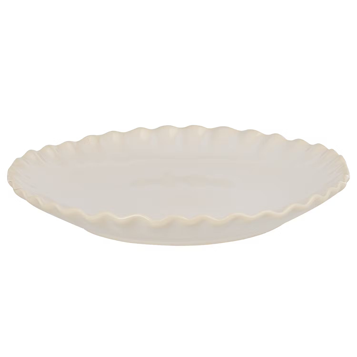 FLORENCE Teller 6er-Set - Steinzeug - Creme - Durchmesser: 23 cm