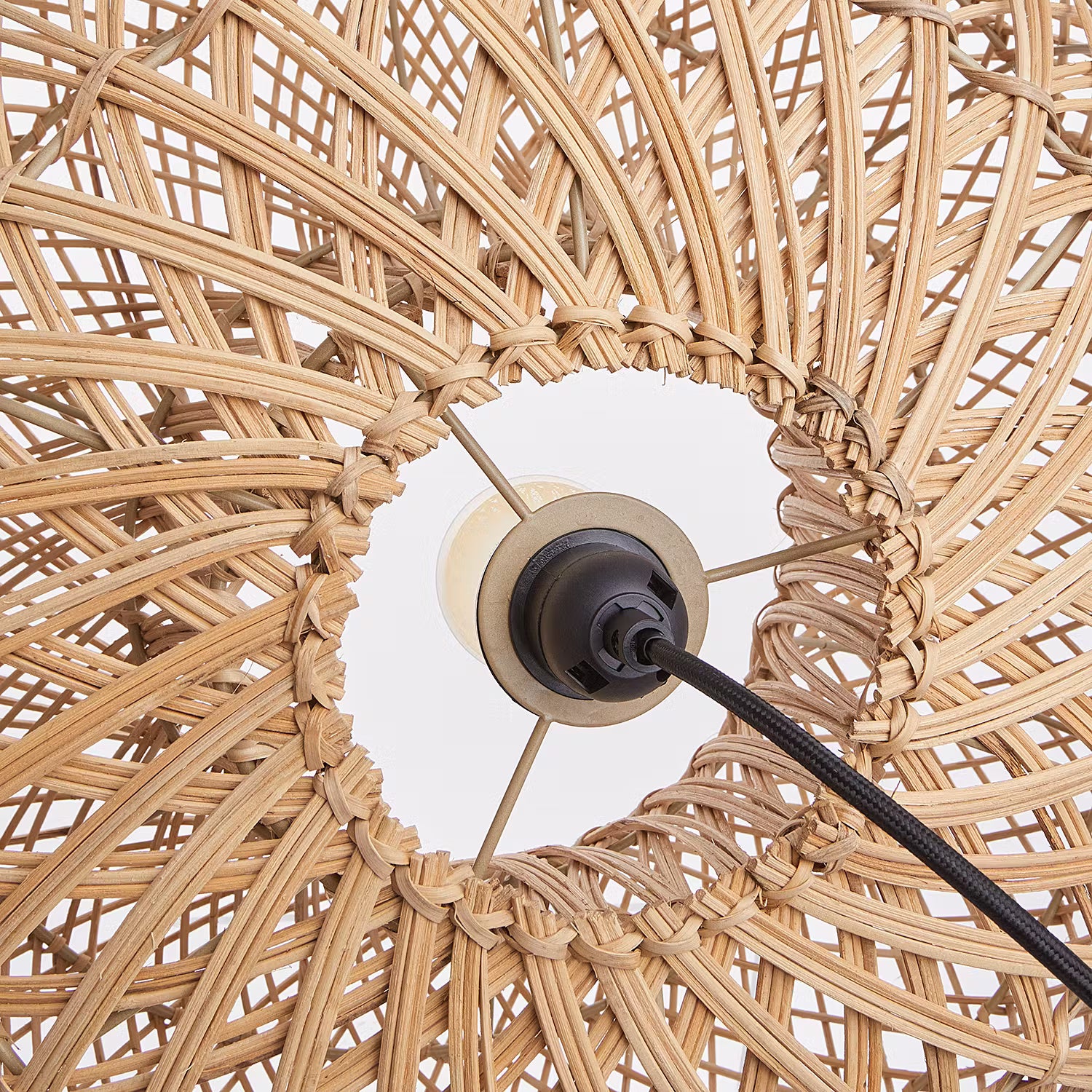 CALAMUS Hängeleuchte - Rattan - 1-flammig