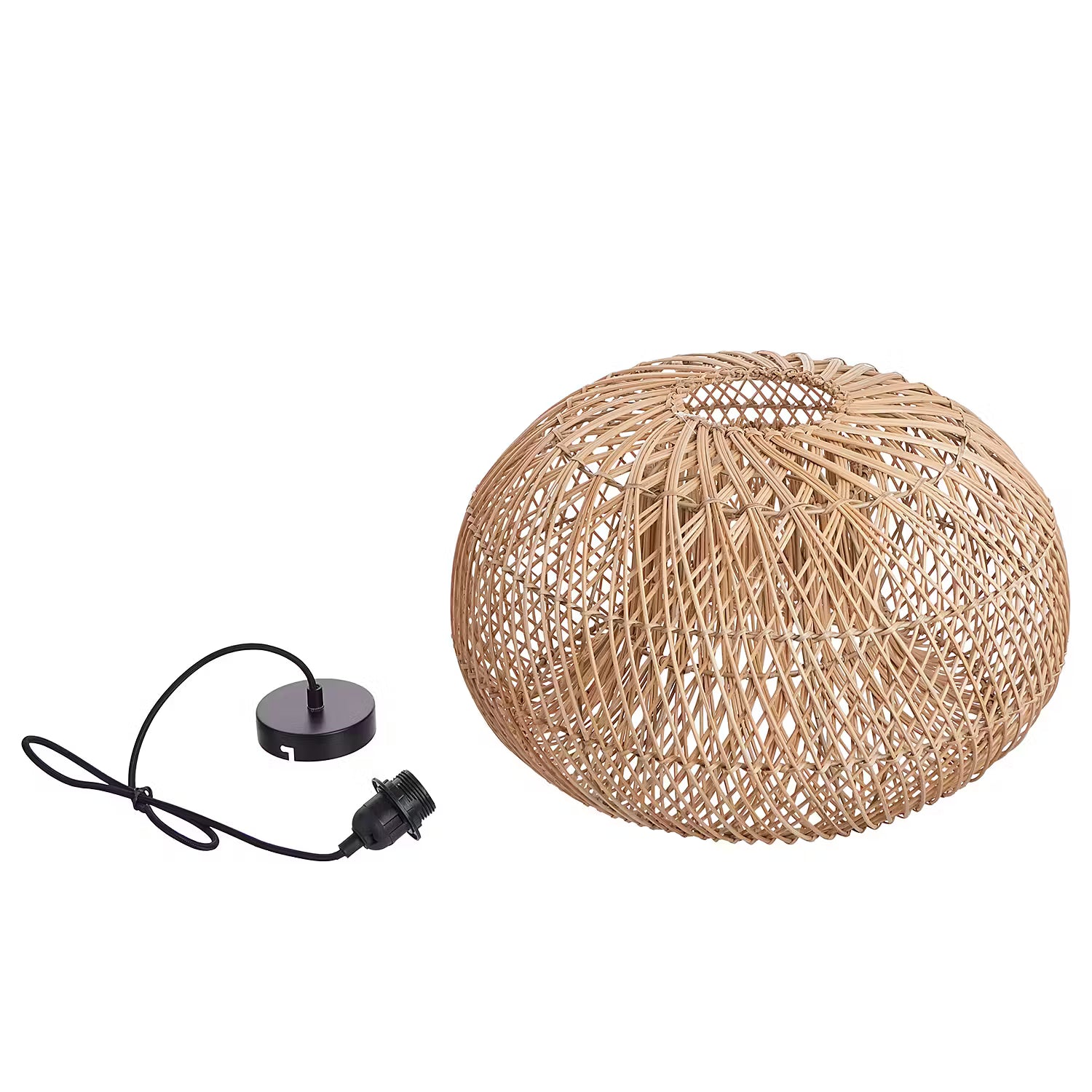 CALAMUS Hängeleuchte - Rattan - 1-flammig