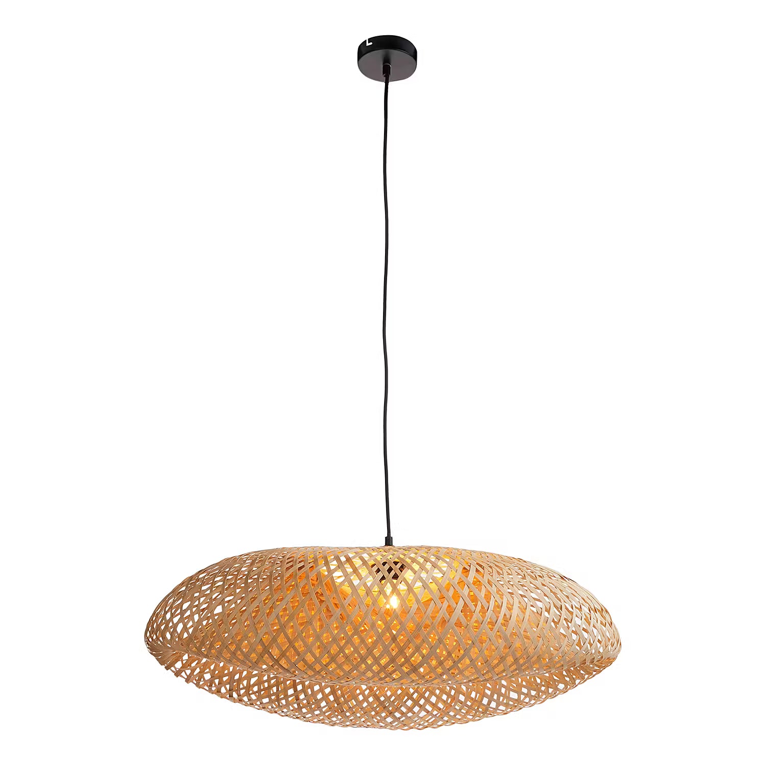 Hängeleuchte MISAKI - Bambus - 1-flammig - 75 x 30 cm