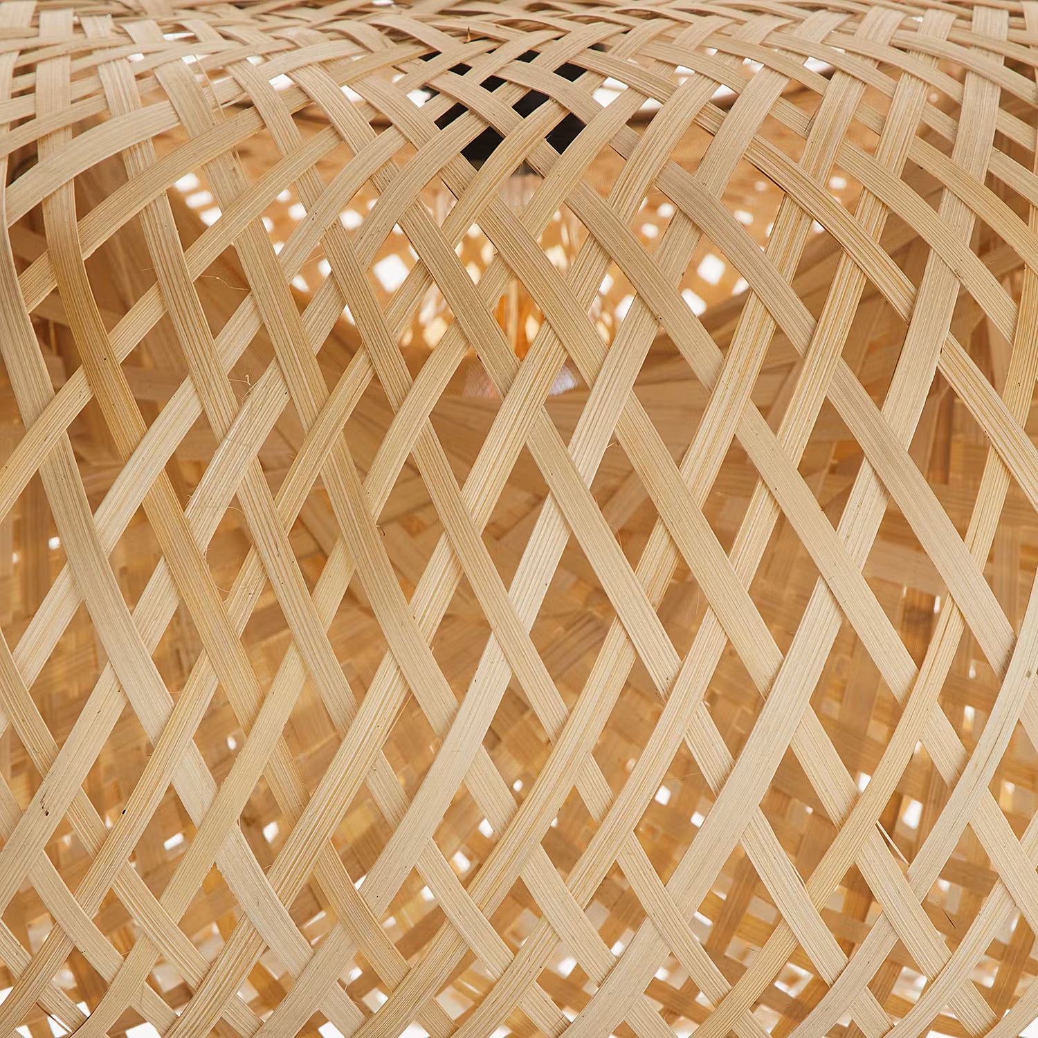 Hängeleuchte MISAKI - Bambus - 1-flammig - 75 x 30 cm