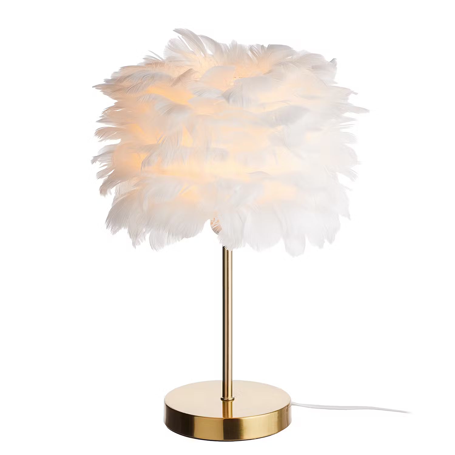 FIORELLA Tischleuchte Federn