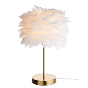 FIORELLA Tischleuchte Federn