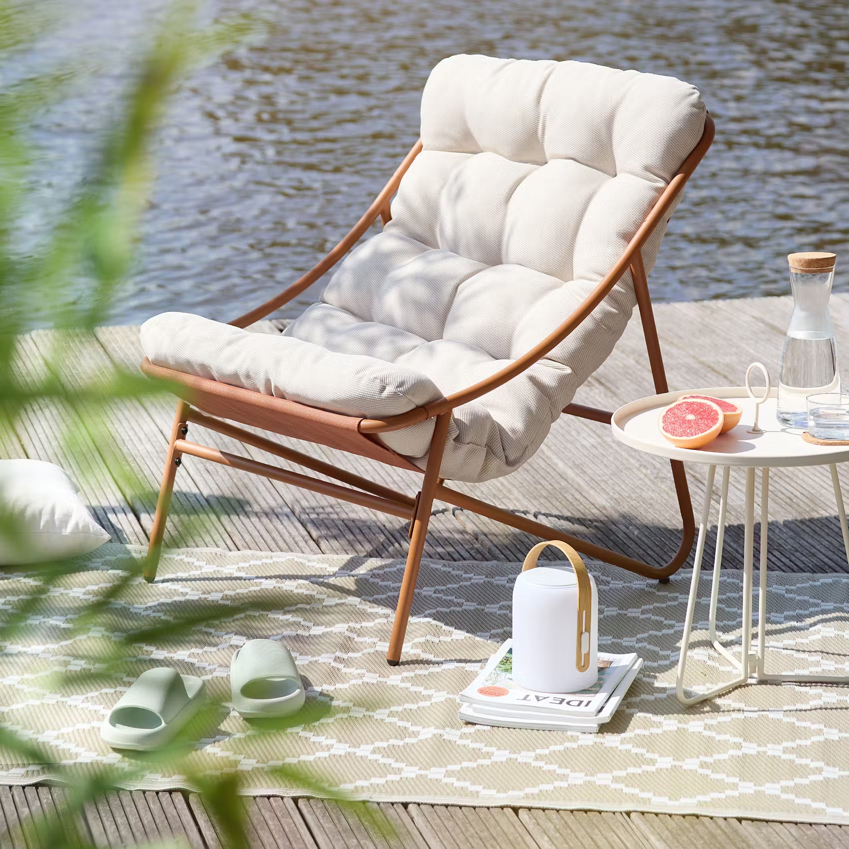 COZY TOWN Sessel mit Kissen