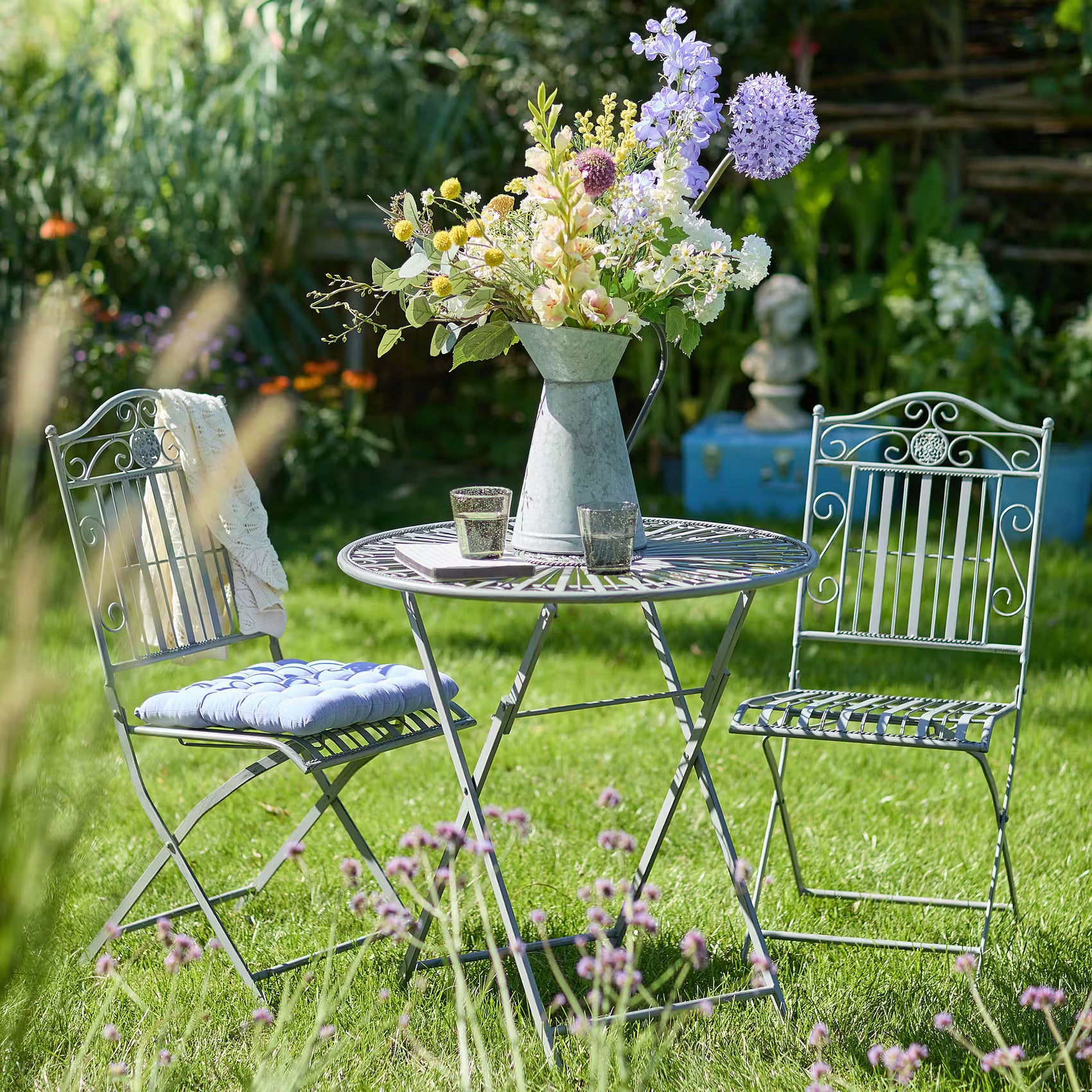 TERRACE HILL Gartenmöbel-Set 3-tlg.