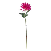 FLORISTA Kunstblume Dahlie - Polyethylen/Polyester - Pink - Pink