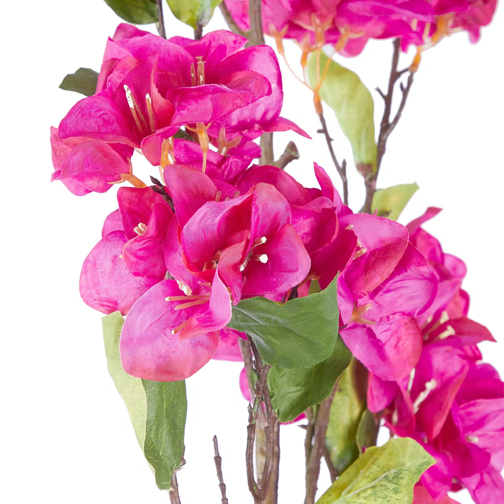 FLORISTA Kunstblume Boungainvillea - Polyester / Polyethylen / Textil - Rosa