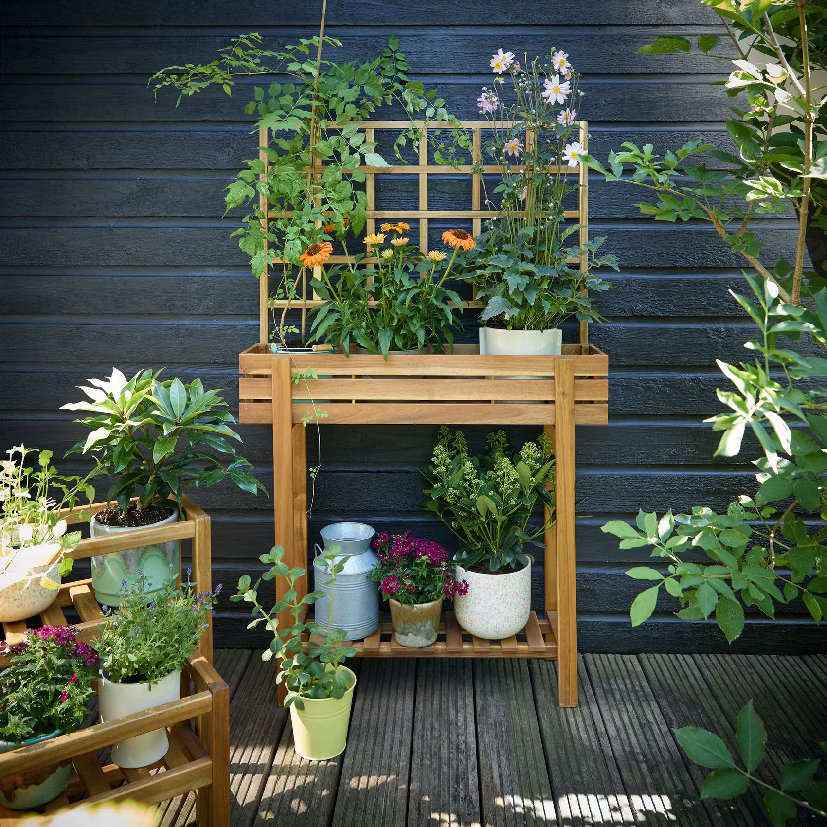 NEW GARDENING Hochbeet - Akazienholz  - Braun