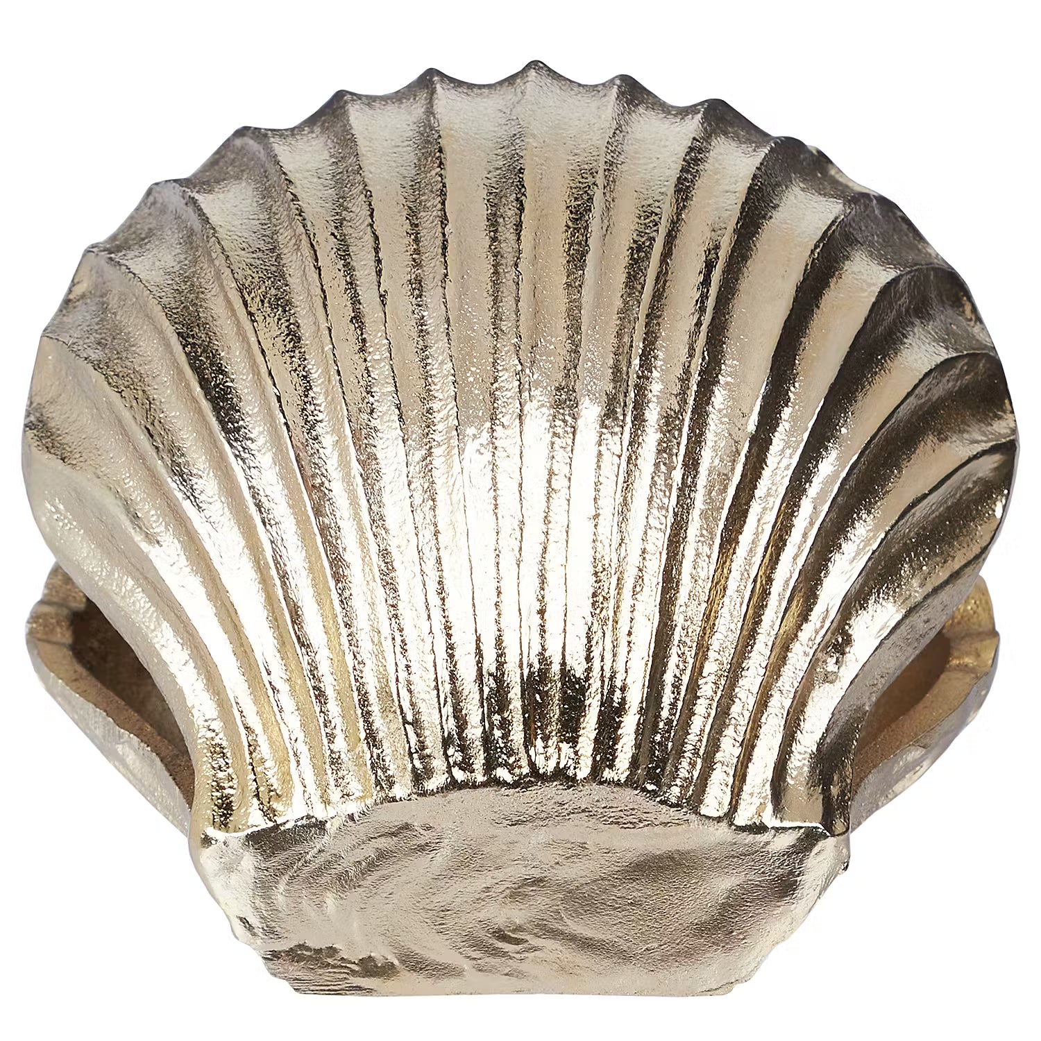 GOLDEN NATURE Deko-Muschel - Aluminium - Gold